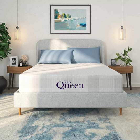 MARGARET 12" KING MEDIUM CHARCOAL INFUSED VISCOELASTIC MEMORY FOAM MATTRESS