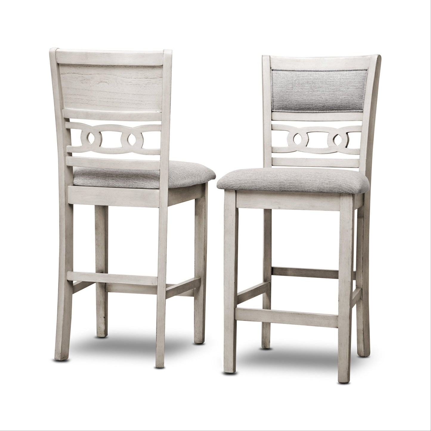 Mia White/Brown 5pc Counter Height Set SH1155
