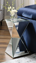 Load image into Gallery viewer, Gillrock Mirror/Silver  Accent Table A4000171