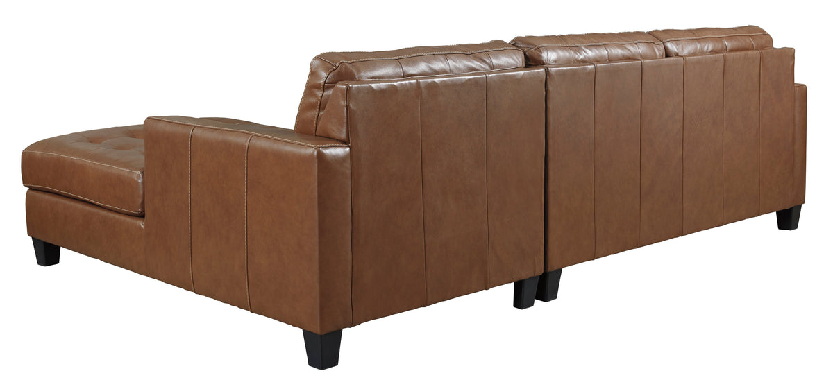 Baskove Auburn  RAF Chaise Sectional 11102