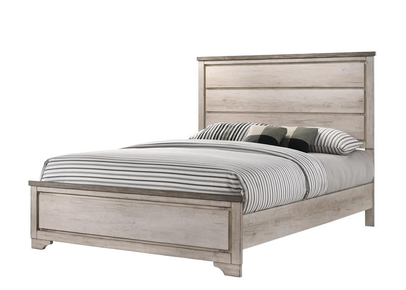 Patterson Driftwood  Panel Bedroom Set | B3050 - Harwin Furniture