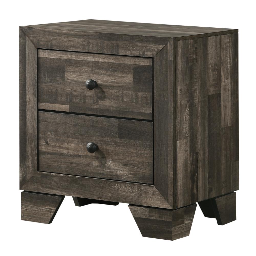 Atticus Brown Platform Bedroom Set B6980